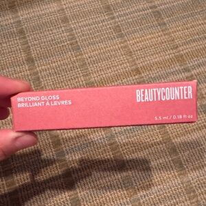 Beautycounter Beyond Gloss in Coral Packaging
